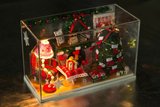 圣诞夜带灯DIY小屋模型MINI迷你小屋手工创意圣诞节礼物 成品预定