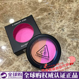 韩国正品代购 3CE 双色彩妆腮红 甜蜜亚光两用自然细腻持久 现货