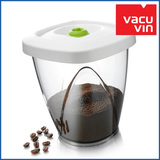 进口 荷兰Vacu Vin抽真空密封罐 食品干粮储物罐 塑料 大号1.3L