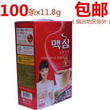 麦馨咖啡 原味 100条 maxim 韩国速溶咖啡 原味三合一1180g 红麦