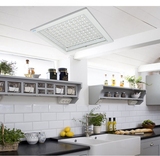 灯暗装嵌入式集成吊顶浴室吸顶灯具LED卫生间阳台厨房方形LED厨卫