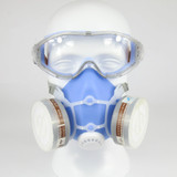 以勒防毒防尘口罩半面罩面具眼罩喷漆农药甲醛专用眼镜防雾工业