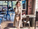 2015秋季女装外套新品韩国加厚麻花长款开衫针织冬季毛衣女连衣裙