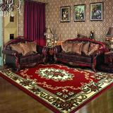 月之吻 客厅茶几地毯 卧室地毯 欧式风格威尔顿机织地毯 红色 155