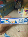 英国原装进口Aquafresh milk teeth0-2岁 可以吃的宝宝/儿童牙膏