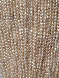 天然淡水珍珠异形珠项链6-7mm异形两面光直打土豆珠批发