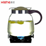 一屋窑耐高温玻璃水壶 冷水壶 凉水壶 大容量 凉水杯 果汁壶 茶壶