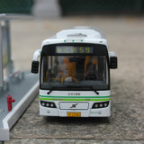上海申沃公交巴士客车 仿真汽车模型/玩具 59路 限量版 1:43