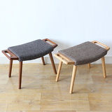 北欧实木创意沙发凳时尚换鞋凳子坐凳床前凳茶几凳宜家布艺休闲凳