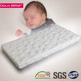 英国douxbebe 透气婴儿床垫天然椰棕乳胶儿童宝宝床垫可拆洗 定制