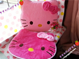 特价 Hello Kitty 凯蒂猫卡通靠垫/毛绒软坐垫/办公椅垫/汽车坐垫