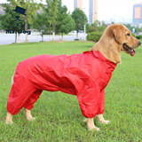 宠物狗狗防水运动衣 大狗衣服宠物户外运动服 中大型犬 金毛雨衣