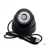式监控摄像头一体机USB无线监控器家用半球无线高清夜视包邮插卡
