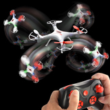 天科迷你四轴飞行器 遥控飞机 男孩玩具模型无人机飞碟 一键返航