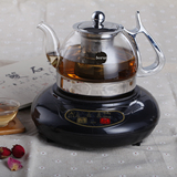 耐热玻璃电磁炉专用304不锈钢底加热电热烧水壶花茶具过滤煮茶壶