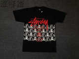 Stussy World Tour Skulls 3M Tee 骷髅 反光世界巡游短袖T恤