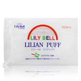 香港代购 日本Lily Bell化妆棉222片 三层优质卸妆棉超级好用现货