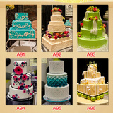 婚礼蛋糕店装饰画面包店糕点房壁画西式甜品店挂画欧式糕点装饰画