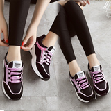 夏季透气网鞋女鞋跑鞋韩版休闲运动鞋潮网面学生厚底气垫跑步鞋子