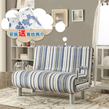 新品客厅小户型双人沙发1.2米两用布艺沙发床欧式多功能可折叠床