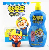 韩国新款正品 宝露露儿童专用洗发水400ml 赠宝露露喷水玩具