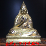 西藏老佛像 藏传纯铜鎏金老佛像 密宗喇嘛老佛像随身佛制作精细