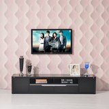 新款宜家黑色钢化玻璃电视柜现代简约烤漆电视机柜客厅地柜特价