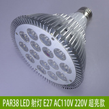 PAR38射灯LED射灯E27节能灯9W12W15W宽电压110V220V可订做可批发