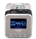 尼芝TT028 便携式插卡迷你小音箱 MP3外放低音炮U盘播放器音响