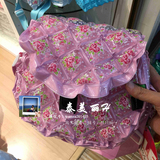 泰国代购inflat Decor充气包包小清新花朵半月形防水防震沙滩包