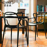 霍客森自然镂空藤蔓椅 创意休闲椅 时尚简约餐椅 造型椅子丝带椅