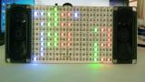 LED音乐频谱套件 电平显示器 光立方 电子实训 DIY制作 小音箱