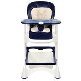 Pouch 多功能儿童餐椅 可折叠宝宝餐椅婴儿餐桌 K05 深蓝色