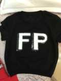 [转卖]Five5+Plus五加专柜正品代购15年夏款圆领字母短袖T恤