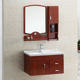 卫生间家具 洗脸陶瓷台盆组合 浴室柜卫浴柜盆套装 新款 包物流