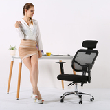 办公室坐垫万向轮靠头气棒单人皮沙发椅电脑椅办公椅老板椅转椅