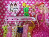 芭比娃娃套装礼盒换装玩具家具组合梦幻公主洋娃娃女孩梦幻衣橱