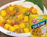 包邮正品韩国进口咖喱粉1公斤中辣不倒翁微辣咖喱curry medium526