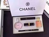 新品上市Chanel香奈儿香水口红眉笔睫毛膏彩妆5五9九件套礼盒套装