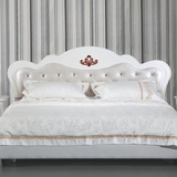 欧式床头板软包床头靠背双人烤漆1.5米1.8米简约现代卧室床头包邮