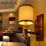 IMPALA美式乡村水晶壁灯现代简约客厅卧室过道走廊楼梯灯个性创意