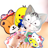 2015夏季卡通可爱时尚轻松熊kitty扇子小扇子风扇随身携带批发