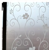 玻璃贴膜卫生间浴室办公室窗户贴纸防水防晒透光不透明 花藤