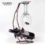 NAPPA红酒杯架倒挂 欧式创意酒架摆件 现代铁艺客厅红酒架特价