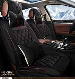 北京绅宝D50四季X65全包冬季专用汽车座套座椅坐垫套毛绒羽绒皮