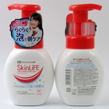 日本COW牛乳石碱共进社Skin Life祛痘泡沫洁面/洗面奶200ML 3230