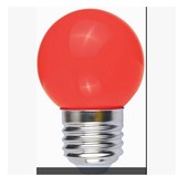 红色LED龙珠泡3W大灯泡球泡 E27螺口红光灯泡 神台供神灯泡小夜灯