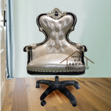 欧式电脑椅 旋转椅 升降沙发椅 实木椅子 主播形象椅 老板椅真皮