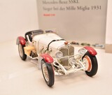 CMC 1:18 1931 梅赛德斯-奔驰 SSKL 白象 汽车模型