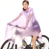雨程自行车雨衣电动车单人成人电瓶车透明学生户外单车骑行雨披女